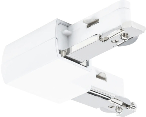 Connecteur pièce en L Paulmann URail 62x62 mm max. 1000 W blanc signalisation Raccord de rail d''alimentation pour rail d''alimentation