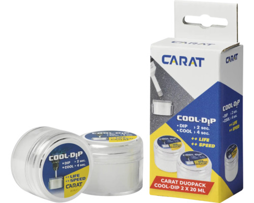 Carat Cool Dip produit de polissage en pack double