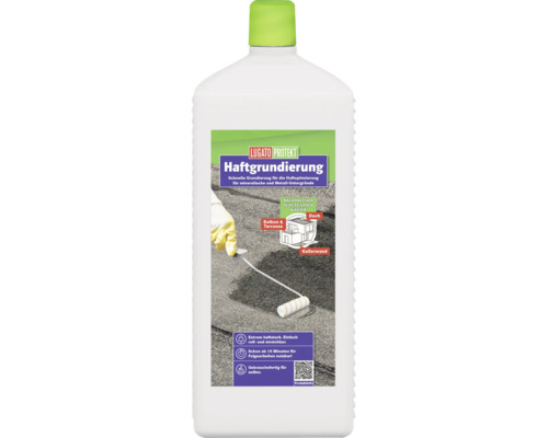 Primaire d'accrochage Lugato Protekt pour supports minéraux 1 l Lugato Protect primaire d''adhérence pour supports minéraux et métalliques en flacon