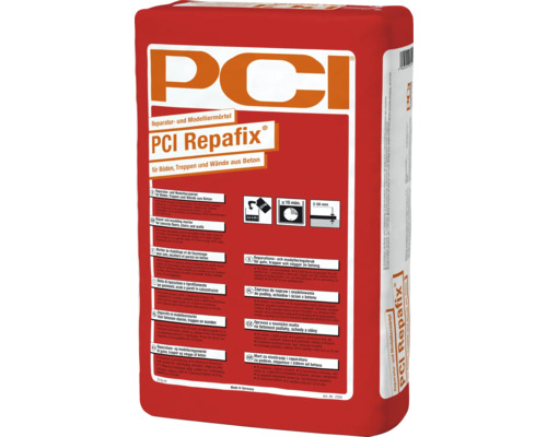 PCI Repafix Reparatur- und Modellmörtel Sack für Böden, Treppen und Wände aus Beton