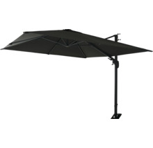 Parasol rectangulaire déporté pour le jardin