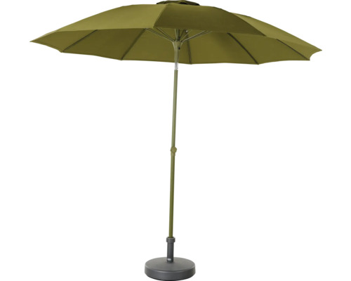 Parasol de jardin avec support pour l''extérieur