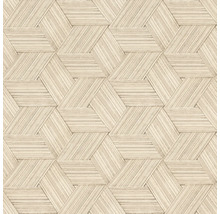 Papier peint intissé 865523 Symphony tressage beige