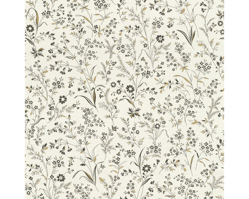 Vliestapete Symphony floral creme