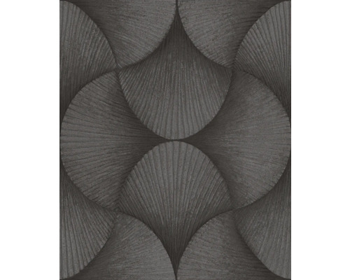 Vliestapete 608250 Sky Lounge Grafik graubraun Tapete mit geometrischem Fächerdesign für die Wandgestaltung