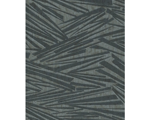 Papier peint intissé 608359 Sky Lounge graphique bleu Papier peint avec motif graphique de lignes