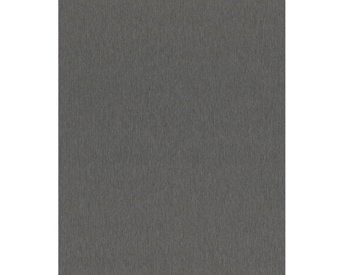 Papier peint intissé 608694 Sky Lounge Uni brun gris Papier peint textile gris avec une texture fine