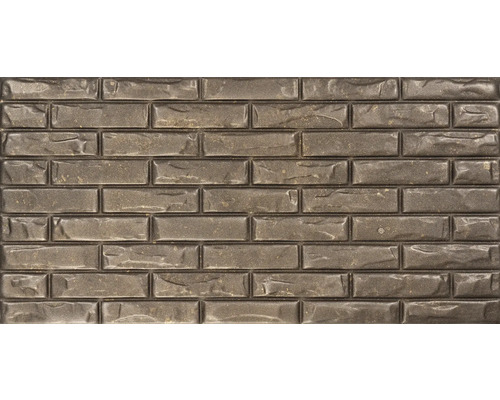 Panneau mural XPS Stone Iron 20 pces 100 x 50 cm Carreau en céramique aspect brique