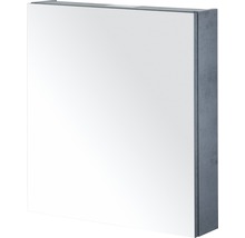 Armoire de toilette Sanox 60 x 13 x 65 cm anthracite béton 1 porte