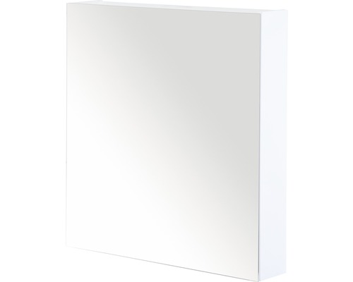 Spiegelschrank Sanox 60 x 13 x 65 cm weiß hochglanz 1-türig