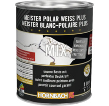 Peinture Meister Polar Weiss Plus en conditionnement de 1 litre de Hornbach
