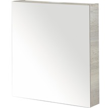 Spiegelschrank Sanox 60 x 13 x 65 cm eiche natur 1-türig doppelt verspiegelte Türen