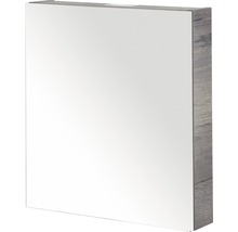 Armoire de toilette Sanox 60 x 13 x 65 cm tabacco 1 porte à double miroir
