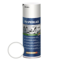 Peinture aérosol PU Maston RAL9010 blanc mat satiné 400 ml