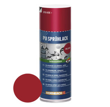 Peinture aérosol PU Maston RAL3000 rouge feu mat satiné 400 ml