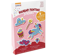 Kit de stickers Diamond Painting Glorex Motifs de licorne
