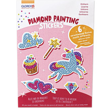 Glorex Inspirations Set de stickers de peinture diamant avec six motifs différents