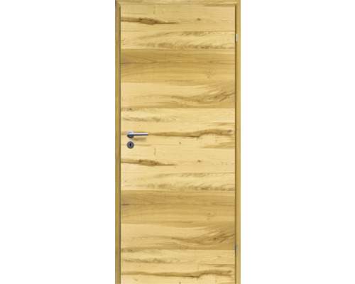 ZT Balkeneiche Furnier Quer 61x198,5 DIN Rechts MODERN 01