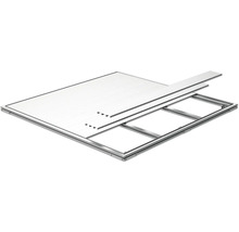 Aluminiumrahmen mit Paneelen für den Gartenhausbau