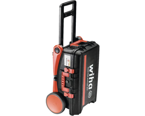 Werkzeugkoffer Trolley mit Ausziehgriff und Rädern