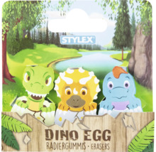 Gomme lot de 3 animaux