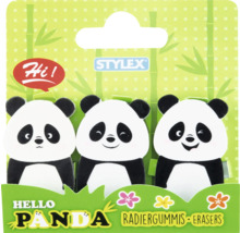 Gomme lot de 3 animaux