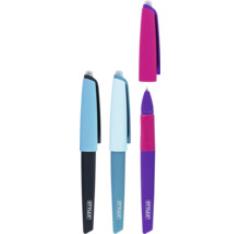 Trois stylos de Stylex, dont un avec un capuchon retiré