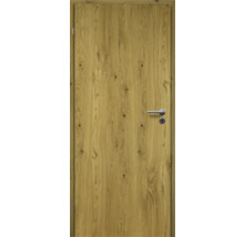 Holztür mit Türgriff