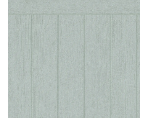 Bordüre Sockel 39803-1 Holzbretter mint 5 m x 106 cm Tapete mit Holzstruktur