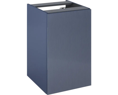 Jungborn Mittelschrank NONUS mit Wäschekippe BxHxT 400 x 63,5 cm x 453 mm Frontfarbe navy blau