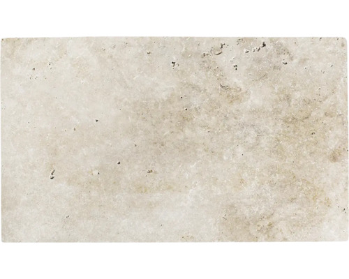 Carrelage en pierre naturelle travertin Roma 40,6x61x1,2 cm