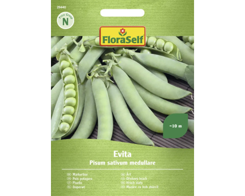 Petits pois Evita FloraSelf semences non-hybrides graines de légumes