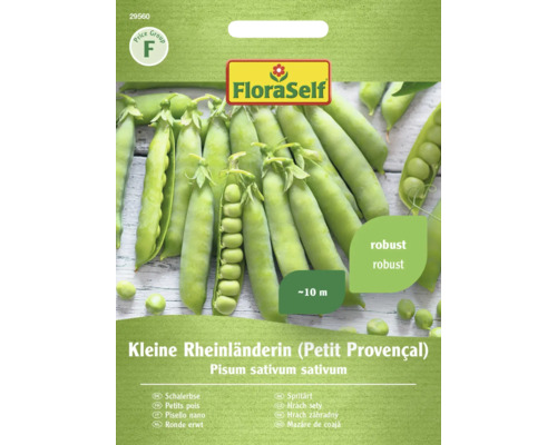Pois Kleine Rheinländerin FloraSelf graines fixées semences de légumes