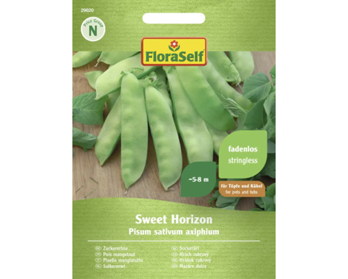 Zuckerebse Sweet Horizon FloraSelf samenfestes Saatgut Gemüsesamen
