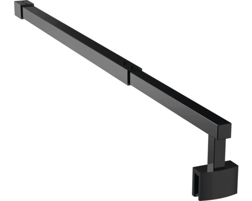 Stabilisationsbügel form&style MODENA eckig 730 - 1200 mm ausziehbar schwarz matt