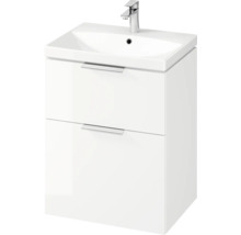 Meuble-lavabo avec deux tiroirs et robinetterie