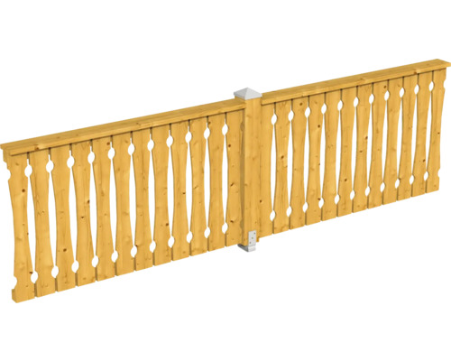 Balustrade coffrage de balcon SKAN HOLZ pavillon 4 angles Taille 2 chêne clair Balustrade coffrage de balcon SKAN HOLZ pavillon 4 angles Taille 2 chêne clair