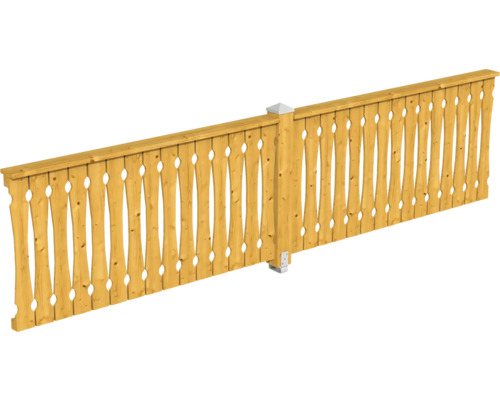 Balustrade coffrage de balcon SKAN HOLZ pavillon 4 angles Taille 3 chêne clair Balustrade coffrage de balcon SKAN HOLZ pavillon 4 angles Taille 3 chêne clair