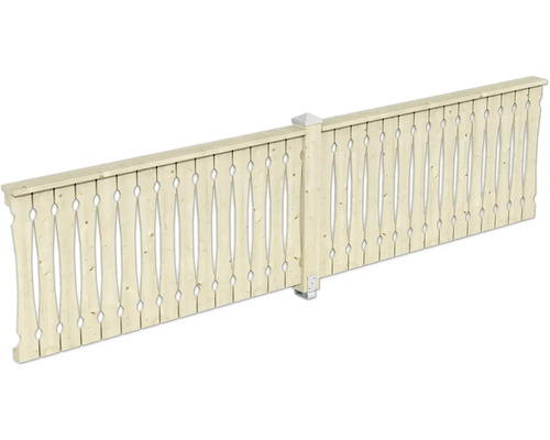 Balustrade coffrage de balcon SKAN HOLZ pavillon 4 angles Taille 3 naturel Balustrade coffrage de balcon SKAN HOLZ pavillon 4 angles Taille 3 naturel