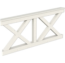 Console en bois avec croisillons pour étagères murales