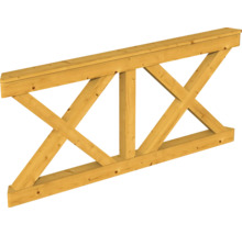Construction de poutres en bois pour la construction