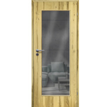 Innentür aus Holz mit Glaseinsatz