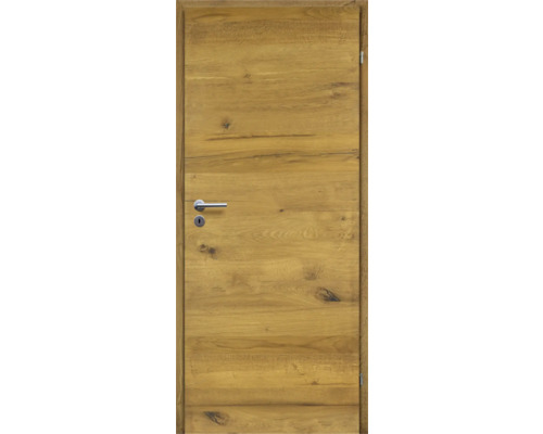 ZT Eiche Bronze Furnier Quer 73,5x198,5 DIN Rechts MODERN 01