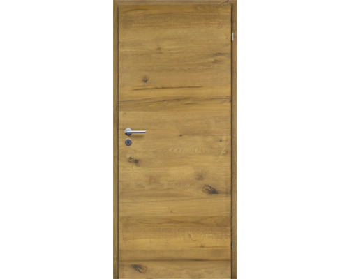 ZT Eiche Bronze Furnier Quer 86x198,5 DIN Rechts MODERN 01