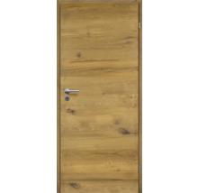 Holztür mit Türgriff