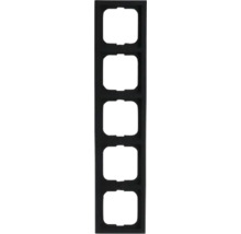 Busch-Jaeger 1725-885K Abdeckrahmen 5-fach Future Linear schwarz/matt