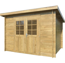 Abri de jardin Palmako Alice 6,1 m² 320 x 273 cm traité en autoclave par imprégnation