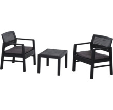 Ensemble de jardin avec deux fauteuils et une table