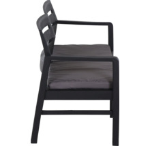 Banc de jardin avec coussin de siège