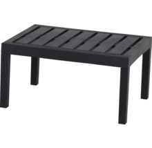 Table de jardin rectangulaire avec lattes en bois
